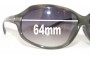 Sunglass Fix Replacement Lenses for Optyl 3513 - 64mm Wide 