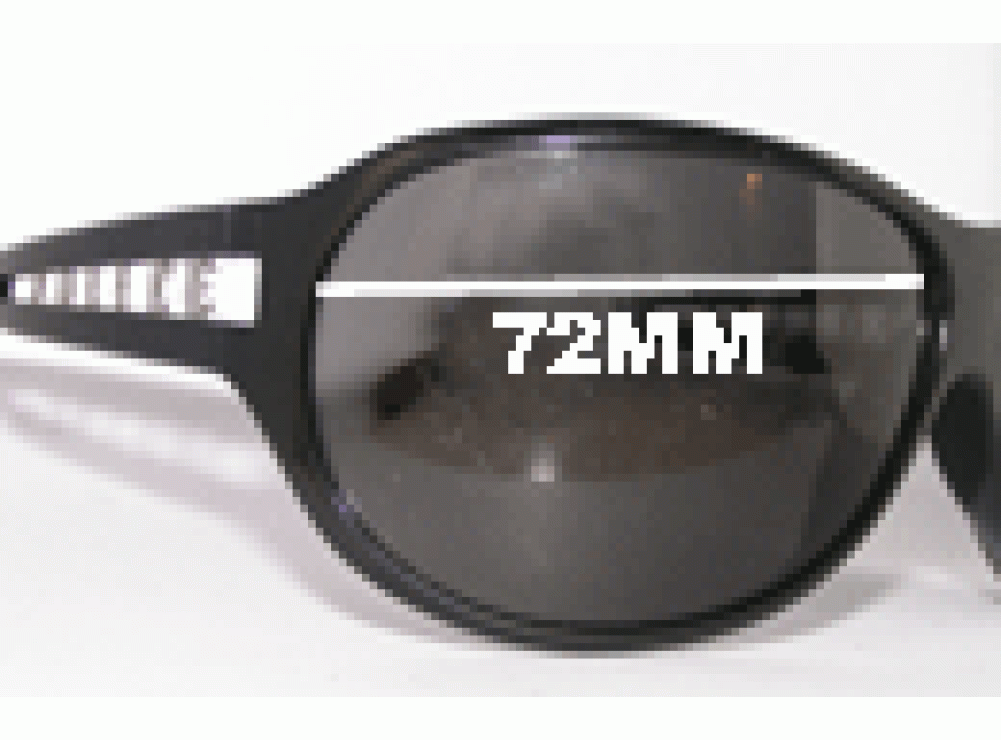 Sunglass Fix Lentilles de Remplacement pour Police 1510 - 72mm Wide Sunglass Fix Lentilles de Remplacement pour Police 1510 - 72mm Wide
