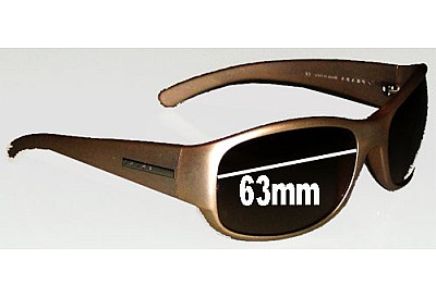 Prada SPR12F Replacement Lenses 63mm wide 