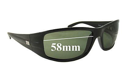 Ray-Ban RB4057 Replacement Lenses 58mm wide 