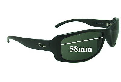 Ray-Ban RB4088 Ersatzlinsen 58mm wide 