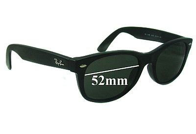 Ray-Ban RB5184 Replacement Lenses 52mm wide 