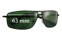 Sunglass Fix Replacement Lenses for Ray-Ban RB9102 - 63mm Wide 
