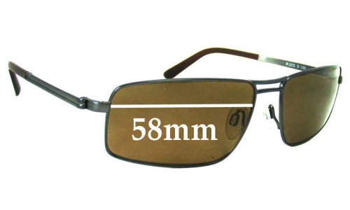 Sunglass Fix Lentes de Repuesto para Rodenstock R1272 - 58mm Wide 
