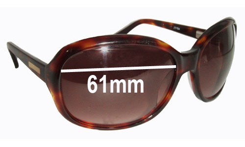 Sunglass Fix Lentes de Repuesto para Bill Bass Gem - 61mm Wide 