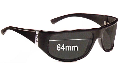 Sunglass Fix Replacement Lenses for Bolle Faze - 64mm Wide 