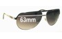 Sunglass Fix Lentilles de Remplacement pour Dolce & Gabbana DD6065 - 63mm Wide 