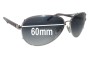 Sunglass Fix Replacement Lenses for Dolce & Gabbana DG6047 - 60mm Wide 