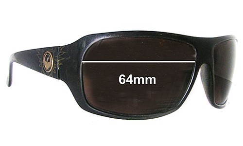 Sunglass Fix Ersatzgläser für Dragon Brigade - 64mm Wide 