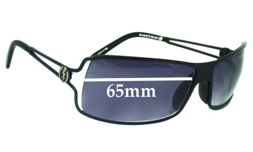 Sunglass Fix Replacement Lenses for Electric Livewire - 65mm Wide Electric Livewire Replacement Lenses 65mm wide