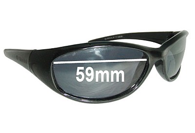 Glarefoil Thorpe Lentes de Repuesto 59mm wide 