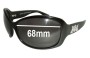Sunglass Fix Lentes de Repuesto para Juicy Couture Royal - 68mm Wide 