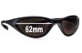Sunglass Fix Replacement Lenses for Nike EV0010 Interchange Round - 62mm Wide 