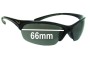Sunglass Fix Replacement Lenses for Nike EV0595 Skylon EXP - 66mm Wide 