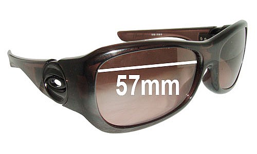Sunglass Fix Replacement Lenses for Oakley Flaunt OO9083 - 57mm Wide 