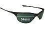 Sunglass Fix Replacement Lenses for Oakley Half Wire - 54mm Wide 