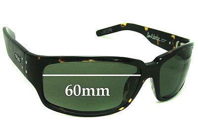 Otis Dark Horse Ersatzlinsen 60mm wide 