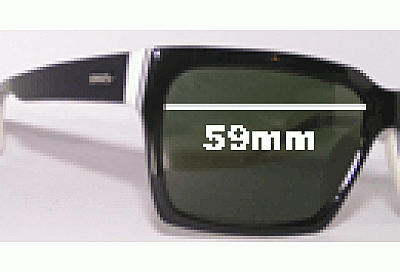 Otis Ginza Replacement Lenses 59mm wide 