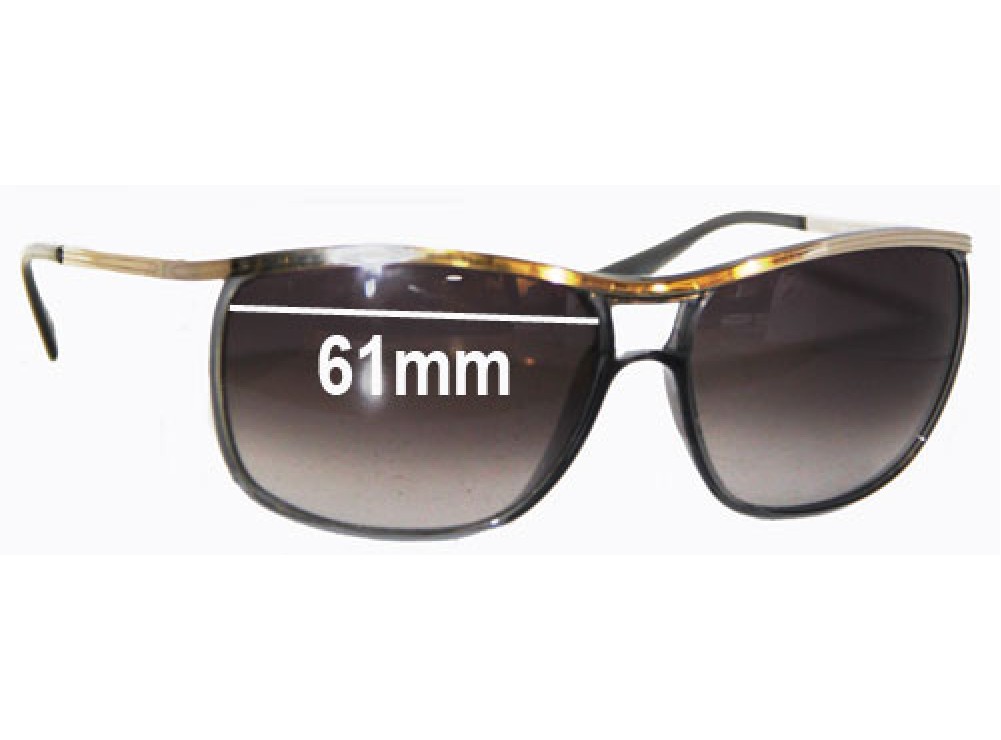 Sunglass Fix Replacement Lenses for Police S8293 - 61mm Wide Sunglass Fix Replacement Lenses for Police S8293 - 61mm Wide