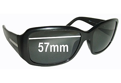 Prada SPS14H Lentilles de Remplacement 57mm wide 