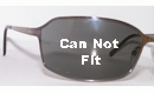 Sunglass Fix Lentilles de Remplacement pour Prada SPR58G - 56mm Wide 