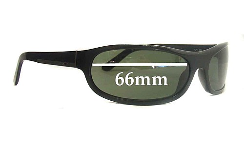 Sunglass Fix Lentilles de Remplacement pour Prada SPR03I - 66mm Wide 