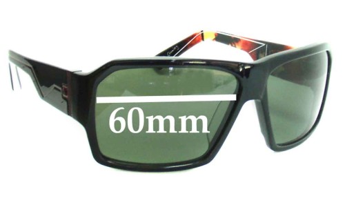 Sunglass Fix Ersatzgläser für Quiksilver Shift - 60mm Wide 