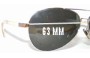 Sunglass Fix Lentes de Repuesto para Polo RL 002 9001 - 63mm Wide 
