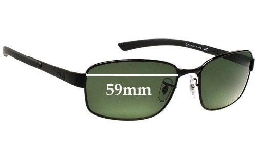 Ray Ban RB3413 Replacement Lenses 59mm wide 