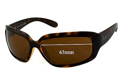 Ray-Ban RB4102 Ersatzlinsen 63mm wide 