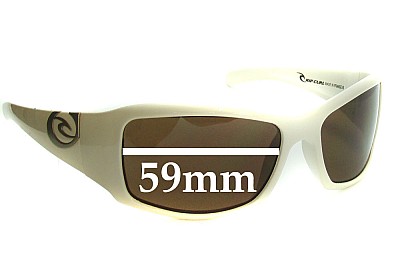Rip Curl Silveira Replacement Lenses 59mm wide 