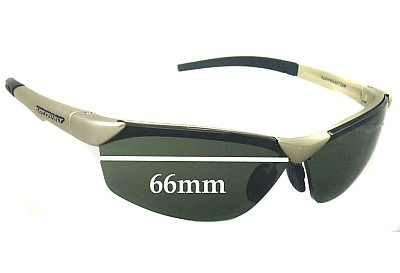 Rudy Project Hyde Lentes de Repuesto 66mm wide 