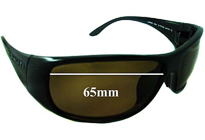 Serengeti Larino Replacement Lenses 65mm wide 