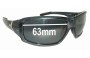 Sunglass Fix Ersatzgläser für Smith Interlock Spoiler - 63mm Wide 