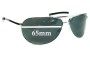 Sunglass Fix Lentes de Repuesto para Smith Lineup - 64mm Wide 