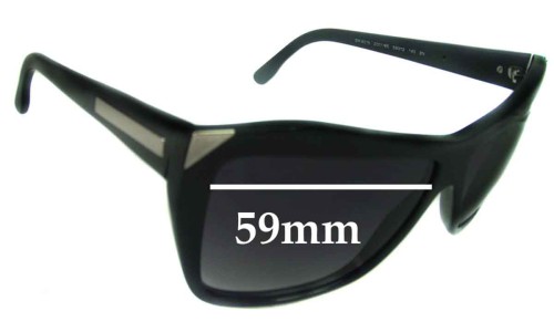Sunglass Fix Replacement Lenses for Stella McCartney SM4015 - 59mm Wide 