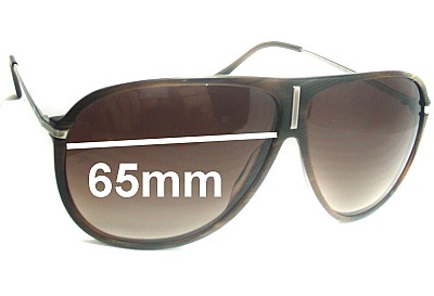 Versace MOD 4165 Replacement Lenses 65mm wide 