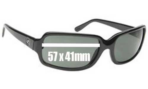 Sunglass Fix Replacement Lenses for Von Zipper Lita - 57mm Wide 
