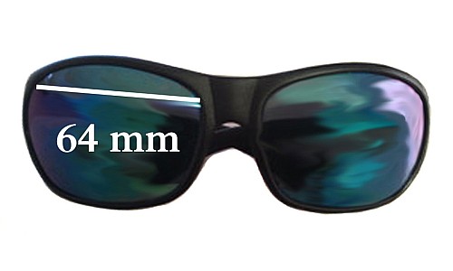Bolle Tiger Snake Replacement Lenses 64mm wide 