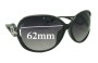 Sunglass Fix Lentes de Repuesto para Christian Dior Volute - 62mm Wide 