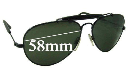 Sunglass Fix Replacement Lenses for Polo Polo PH 9503 - 58mm Wide 