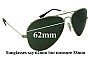 Sunglass Fix Replacement Lenses for Ray-Ban B&L RB1103 - 62mm Wide 