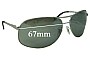 Sunglass Fix Replacement Lenses for Ray-Ban RB3387 - 67mm Wide 