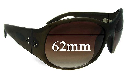 Sunglass Fix Replacement Lenses for Blinde Blinde Unknown - 62mm Wide 