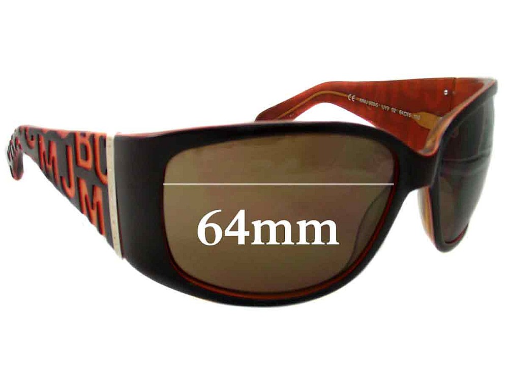 Sunglass Fix Lentilles de Remplacement pour Marc by Marc Jacobs MMJ 008/S - 64mm Wide Sunglass Fix Lentilles de Remplacement pour Marc by Marc Jacobs MMJ 008/S - 64mm Wide