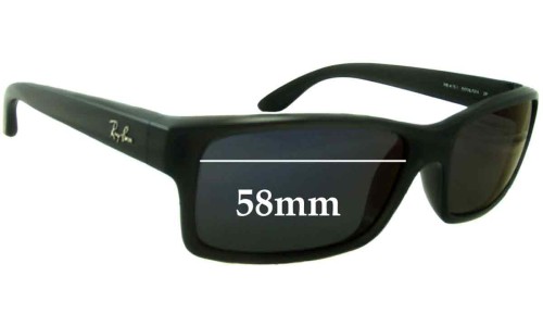 Sunglass Fix Ersatzgläser für Ray-Ban RB4151 - 59mm Wide 