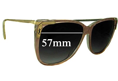 Yves Saint Laurent Unknown Model Lentes de Repuesto 57mm wide 