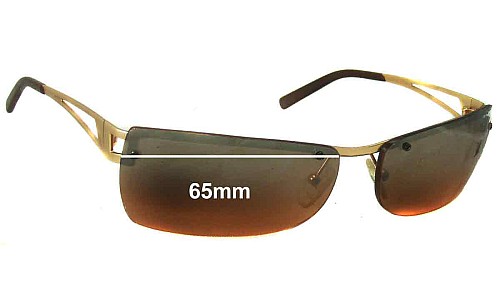 Sunglass Fix Replacement Lenses for Arnette Fullback AN3008 - 65mm Wide 
