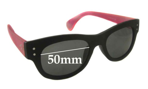 Sunglass Fix Ersatzgläser für Blinde Unknown Model - 50mm Wide 