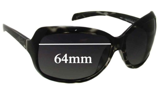 Sunglass Fix Replacement Lenses for Rip Curl La Jolla - 64mm Wide 